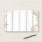 Aangepaste papieren Notitieboek Post-it® Notes (Op bureau)