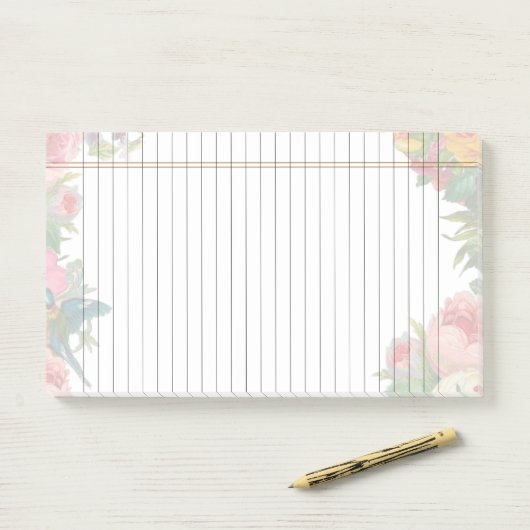 Aangepaste  papieren Notitieboek Post-it® Notes (Op bureau)