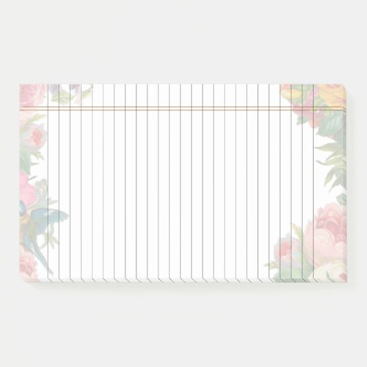 Aangepaste papieren Notitieboek Post-it® Notes (Voorkant)