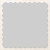 Aangepaste papieren Onderzetters | Gepersonaliseer (Voorkant)