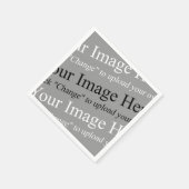 Aangepaste papieren servetten (Hoek)