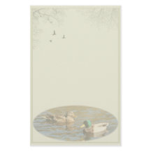 Aangepaste papierfabriek voor Mallard Pair