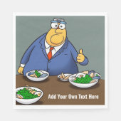 Aangepaste papierlade Napkin Servet (Voorkant)