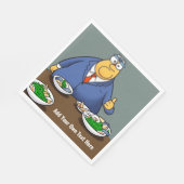 Aangepaste papierlade Napkin Servet (Hoek)