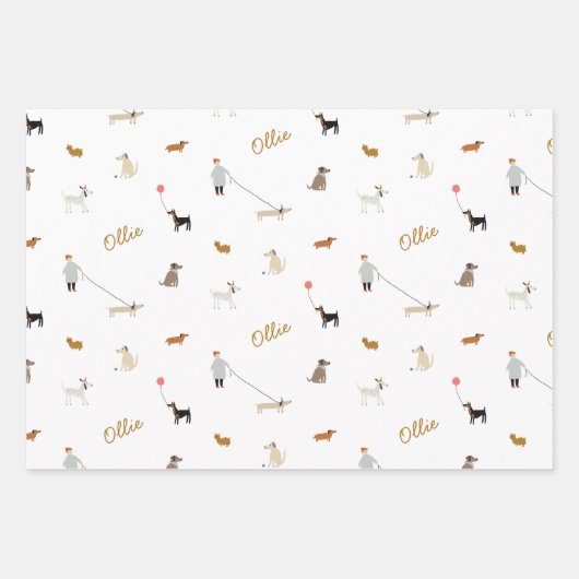 Aangepaste papierlade voor doffels inpakpapier vel (Voorkant 2)