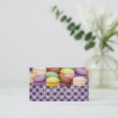 Aangepaste papiermakerij voor gebuffe koekjes visitekaartje (Staand voorkant)