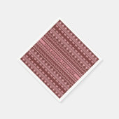 Aangepaste papierservetten voor Aztec Pattern Servet (Hoek)