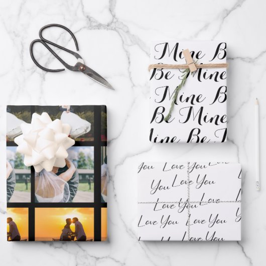 Aangepaste papiervellen voor fotoverdringing inpakpapier vel (Voorkant)