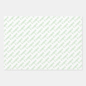 Aangepaste papiervellen voor schilderafdrukken inpakpapier vel (Voorkant 2)