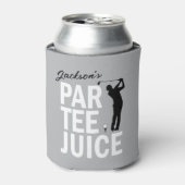Aangepaste Par Tee Juice-drank Blikjeskoeler (Blikje Voorkant)
