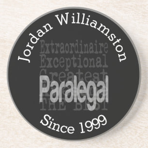 Aangepaste Paralegal Extraordinaire Zandsteen Onderzetter