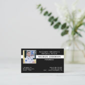 Aangepaste paramedicus EMS Emergency Technician Fo Visitekaartje (Staand voorkant)