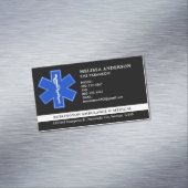 Aangepaste paramedische EMS Ambulance Service Embl Magnetisch Visitekaartje (Voorbeeld)