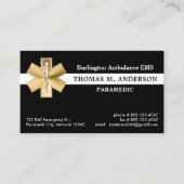 Aangepaste paramedische EMS EMT Ambulance Emergenc Visitekaartje (Voorkant)