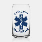 Aangepaste Paramedische EMT EMS Blikvorm Glas (Achterkant)