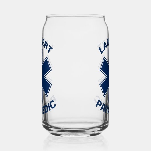 Aangepaste Paramedische EMT EMS Blikvorm Glas (Links)