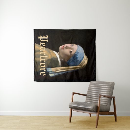 Aangepaste Parelpartij Wandkleed (In Situ (horizontaal))