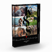 Aangepaste paren Foto Aangepast citaat Liefde u (Links)