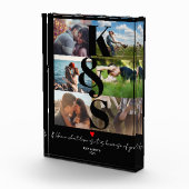 Aangepaste paren Foto Aangepast citaat Liefde u (Rechts)