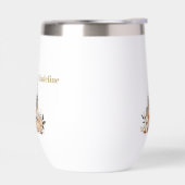 Aangepaste Parijs Eiffeltoren Mooie Bloemen (Links)