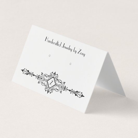 Aangepaste  Parisian Folded Stud die Kaarten verdi (Voorkant)