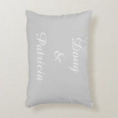 Aangepaste parketnamen decoratief kussen (Voorkant(Verticaal))