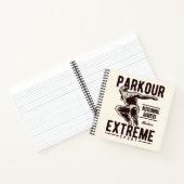 Aangepaste PARKOUR-naam Notitieboek (Binnen)