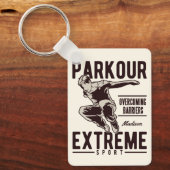 Aangepaste PARKOUR-naam Sleutelhanger (Voorkant)