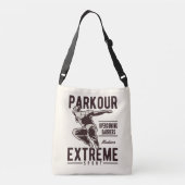 aangepaste PARKOUR-tassen Crossbody Tas (Achterkant)