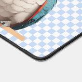 Aangepaste Parrot Flower Crown en mijn liefde voge Bureaumat (Hoek)