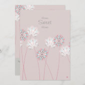 Aangepaste partij kaart (Voorkant / Achterkant)