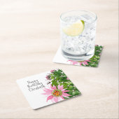 Aangepaste partij voor Cactus-Waterverf Kartonnen Onderzetters (Insitu)