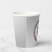 Aangepaste partij voor militair pensioen papieren bekers (Rechts)