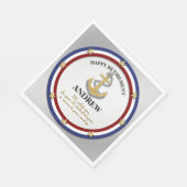 Aangepaste partij voor militair pensioen servet (Hoek)