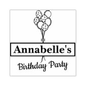 Aangepaste partijballonnen rubberstempel (Afrduk)