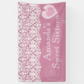 Aangepaste partijbanner spandoek (Verticaal)