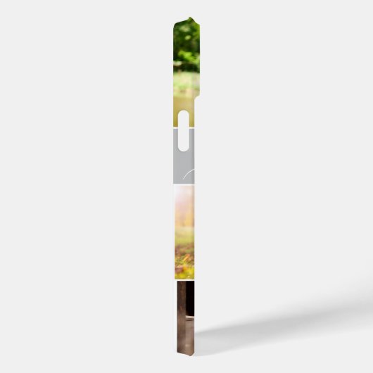 Aangepaste Pas getrouwd Foto's Modern liefdesscrip Case-Mate iPhone Case (Achterkant / Rechts)