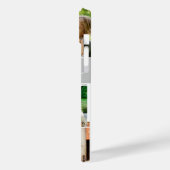 Aangepaste Pas getrouwd Foto's Modern liefdesscrip Case-Mate iPhone Case (Achterkant / Links)