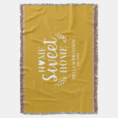 Aangepaste Pas getrouwd voor paren Deken (Voorkant Verticaal)