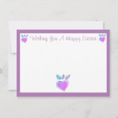 Aangepaste Pasen-foto Kaart (Achterkant)