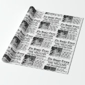 Aangepaste Pasen Gift Wrap, Krant Verpakking Papie Cadeaupapier (Uitgerold)