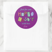 Aangepaste Pasen Treat Stickers (Tas)