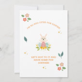 Aangepaste Pasen uitnodigingen voor memorabele vak (Achterkant)