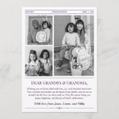 Aangepaste Pasen Wenskaart, Pasen krant Kaart (Achterkant)