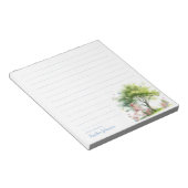 Aangepaste Pasenfee Notitieblok (Schuin)