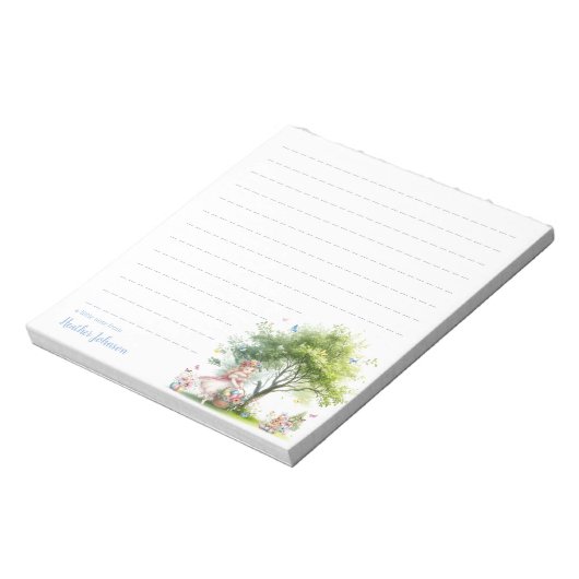Aangepaste Pasenfee Notitieblok (Linkerzijde)