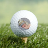 Aangepaste pasgeboren foto golfballen (Insitu Shirt)