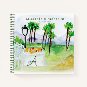 Aangepaste Passen getrouwd BUCKET-LIJST Notitieboek