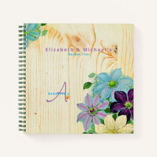 Aangepaste Passen getrouwd BUCKET-LIJST Notitieboek