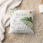 Aangepaste Passen getrouwd Keepomwille met groot o Kussen (Deken)